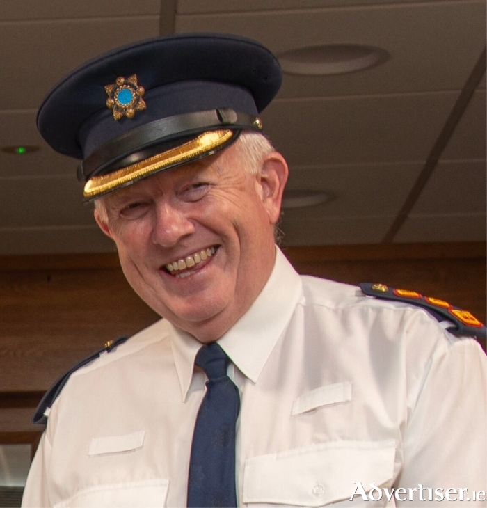 Chief Superintendent Gerry Roche retires as head of the Galway Garda Division tomorrow after 41 years of policing