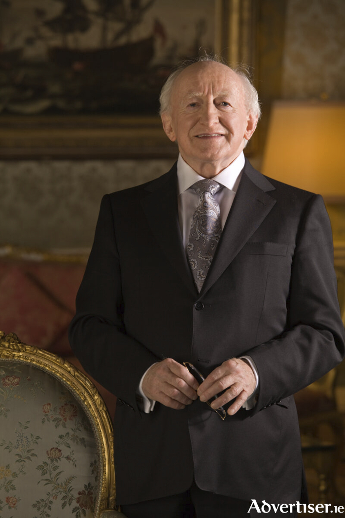 Former President Michael D Higgins.