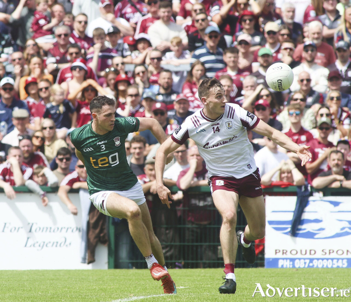 Matthew Tierney in action from the GAA All-Ireland Senior Football Championship Round 2A game against Westmeath. (Photo: Mike Shaughnessy)