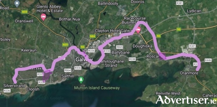 The NTA mapped a feasible corridor for light rail in 2024, but specific routes need analyses