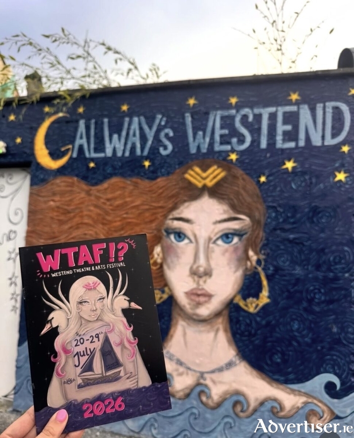 This year's festival poster was designed by Galway artist Erin Dolan