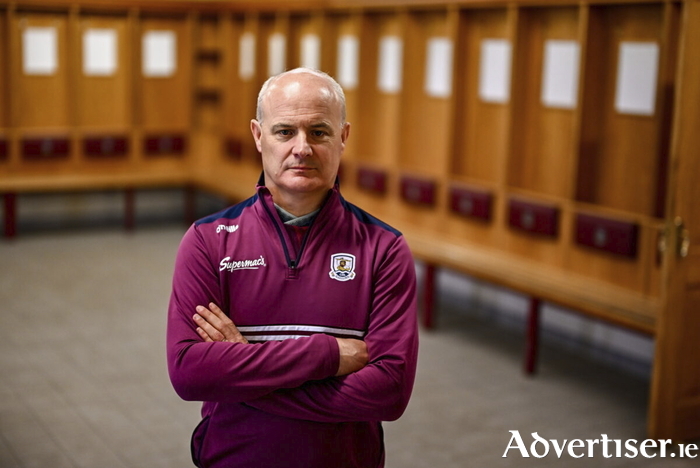 Galway manager Miche&aacute;l Donoghue. Photo by Piaras &Oacute; M&iacute;dheach/Sportsfile
