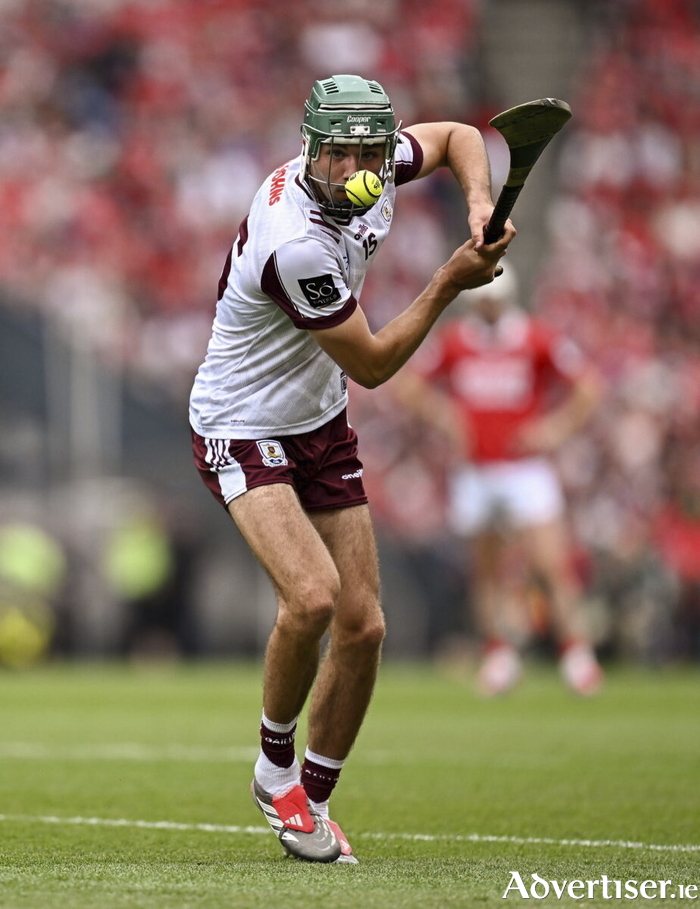 Aaron Niland during the GAA Hurling All-Ireland Senior Championship semi-final. (Photo by Seb Daly/Sportsfile)