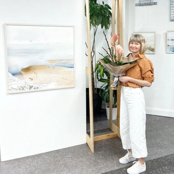 Siobh&aacute;n McNutt, exhibiting at PorterShed