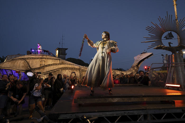 'The Whale Street&rsquo; a thrilling outdoor reimagining of Moby Dick, transforming Galway city into a vast, moving stage. Photo:Andrew Downes, xposure
