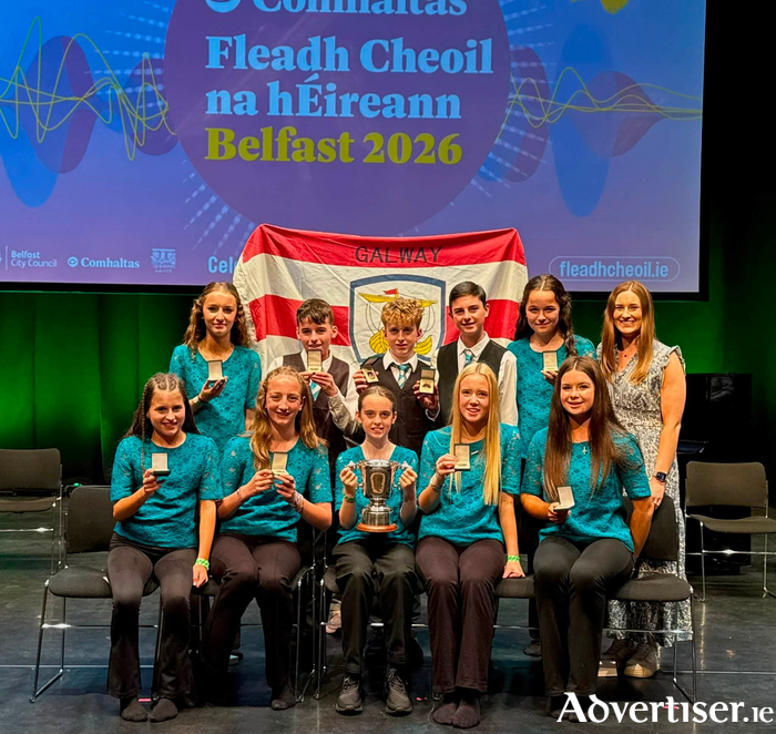 All-Ireland Champions - Lackagh U15 C&eacute;il&iacute; Band Pic: Lackagh Comhaltas