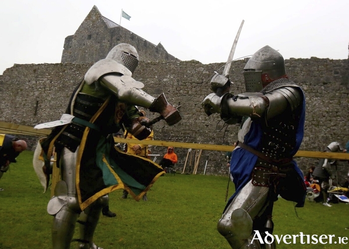International competitors taking part in 'Mace & Seal Tournament' in Athenry Photograph: Hany Marzouk