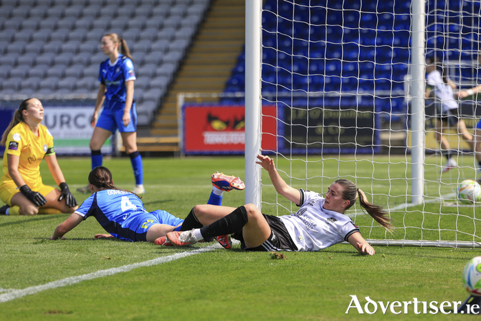 Emma Doherty scored her seventh goal in eight games when she put her side 2-0 up against Waterford FC last weekend. (Photo: Stephen Naughton)