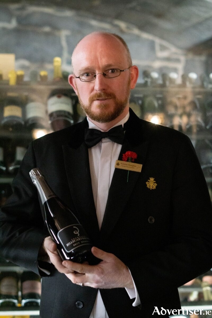 Nicolas Heneghan, Head Sommelier at Ashford Castle
