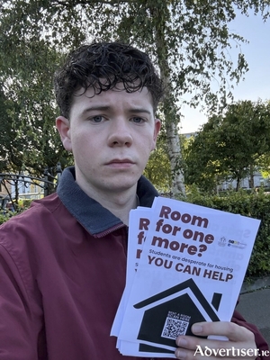 SU President Se&aacute;n de B&uacute;rca