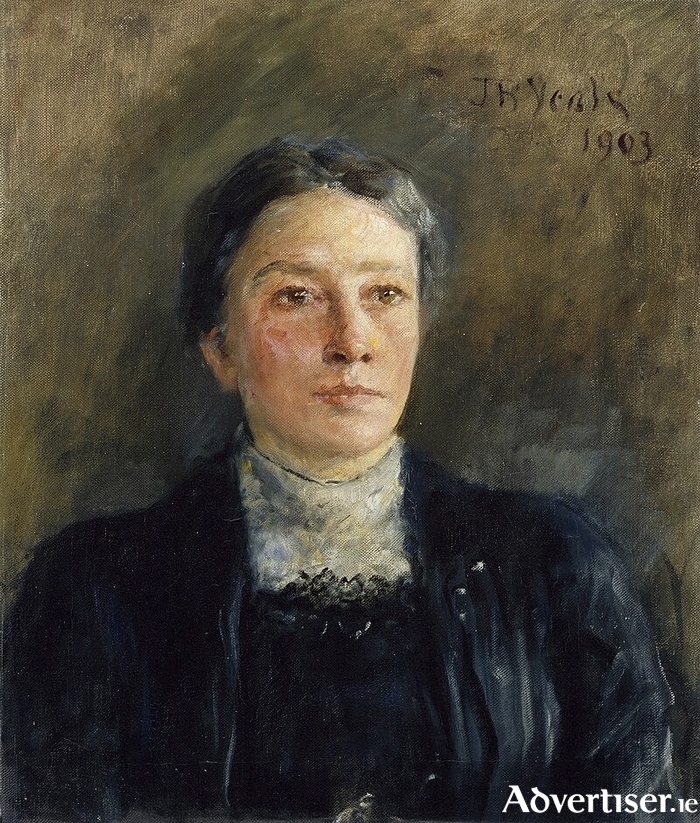 Lady Gregory, oil on canvas by John Butler Yeats.