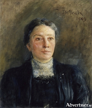 Lady Gregory, oil on canvas by John Butler Yeats.