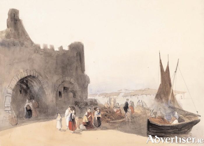 William Evans’ watercolour studies of Galway
