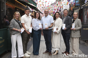 Galway International Oyster Festival committee members with representatives from Failte Ireland at the launch of the festival on Tuesday. See story on page 24.