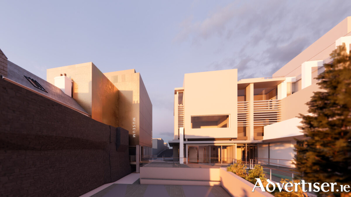 Illustration of what the new Galway City Museum will look like after redevelopment.