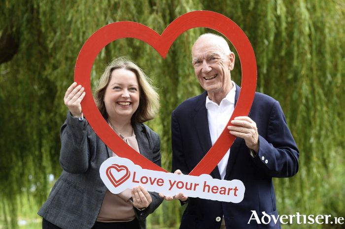 Heart patient Mark Sherry, pictured with Janis Morrissey, Deputy CEO and Director of Services at the Irish Heart Foundation, says he knows he could have reduced the risk of his cardiac issues. He is backing the charity's &lsquo;Love Your Heart&rsquo; campaign, focusing on eight lifestyle measures which can dramatically lower the risk of heart disease and stroke.
