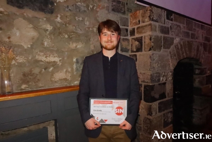 Finn Brady: GY111 BA (English and Creative Writing)