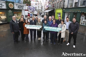 Galway members of Retail Excellence Ireland at the launch of the campaign.