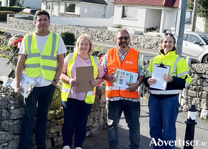 Pictured (attached) from left to right: Robert Cannon (The Waterfront), Valerie Reilly (Jardin Drive), John McCormack (Gort Road) and Bernie Rushe (The Waterfront).