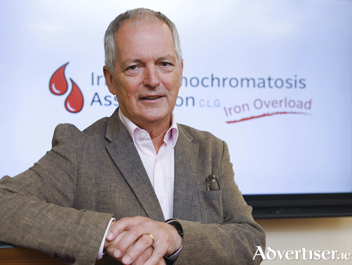 Ireland, particularly the north-west of the country, has the highest incidence of haemochromatosis (iron overload) in the world, said Dr Paul Grant. Photo: Mike Shaughnessy.