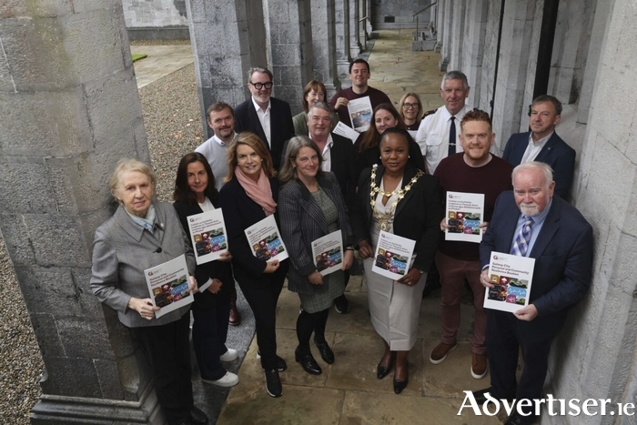Mayor Helen Ogbu with councillors, emergency personnel and council staff launching the Resilience Booklet last week.