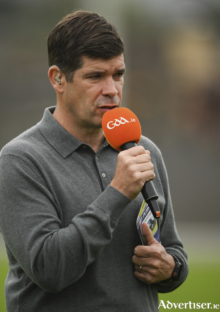 Fitzmaurice before the Kerry Senior Club Football 
Championship Final between Dr Crokes and Rathmore at Fitzgerald Stadium in Killarney. 
(Photo by Brendan Moran/Sportsfile)