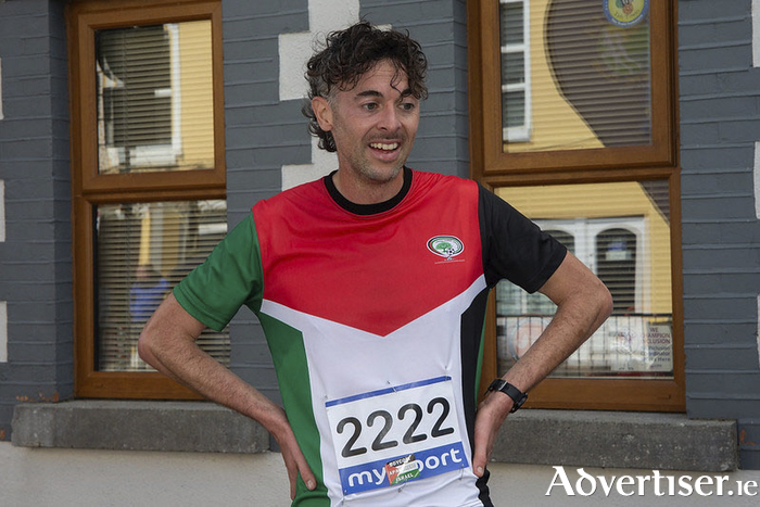 Feidhlim McGowan, Galway City Harriers, winner of Galway Bay Marathon and Loughrea&nbsp;10k.