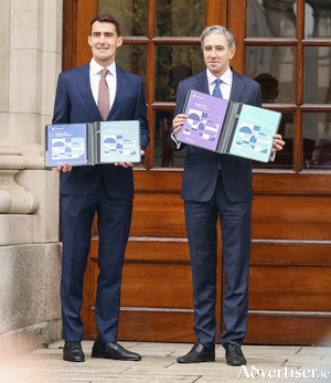 City councillors demand an audience with ministers Jack Chambers (L) and Simon Harris (R)  after last week's Budget