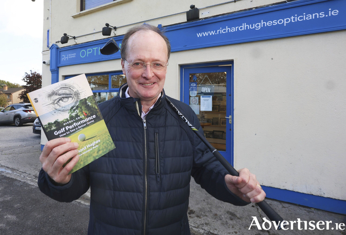 Optician Richard Hughes is a  golfer and author in Knocknacarra.
Photo: Mike Shaughnessy