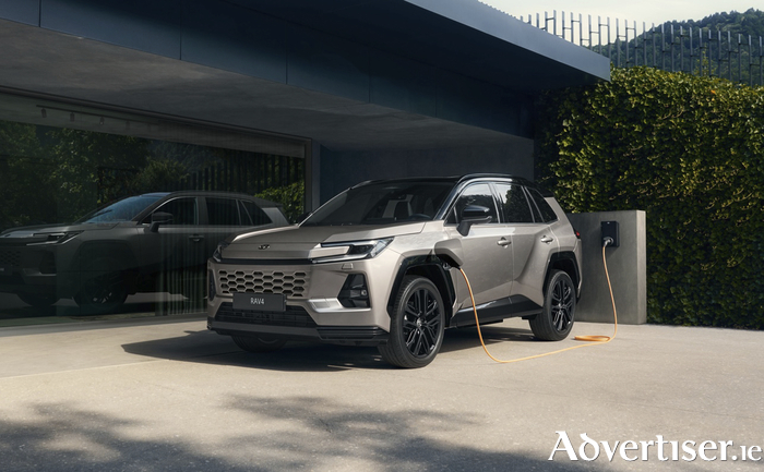 Pictured is the Toyota RAV4 PHEV.
