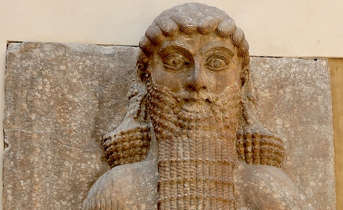 Gilgamesh (sculpture head )