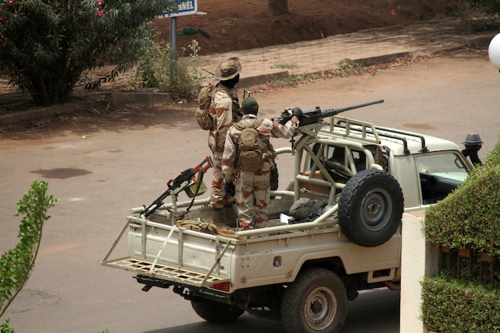 Malian Soldiers in Bamako