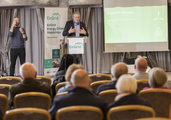 Former RT&Eacute; Midlands correspondent Ciaran Mullooly will be Master of Ceremonies for EirGrid Energy Citizens Roadshow in Galway on September 13 next. Photo - Paul Sherwood / Coalesce